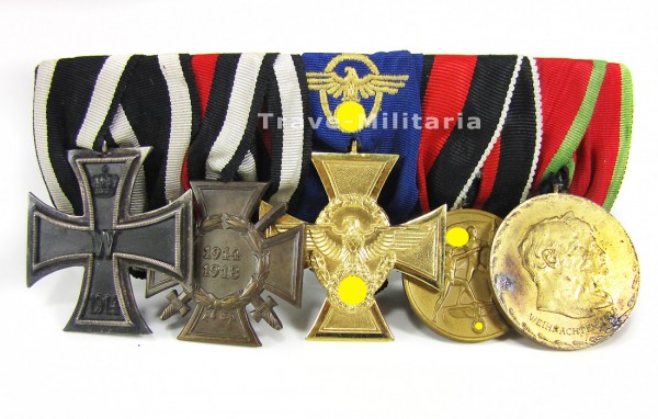 5er Ordenspange eines Polizisten