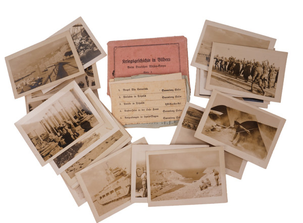 Bilderserie Kriegsgeschichte in Bildern- Beim Deutschen Afrika-Korps