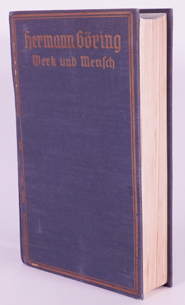 Buch " Hermann Göring - Werk und Mensch"