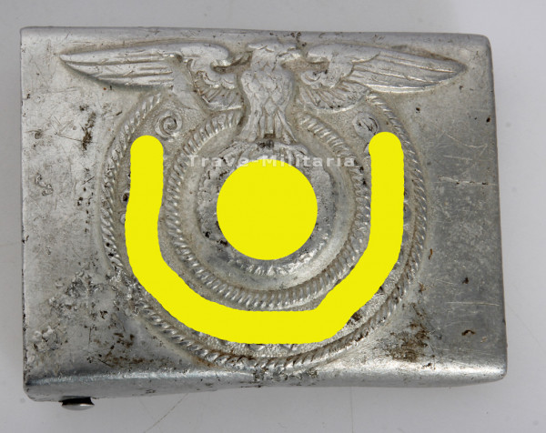 Aluminium Koppelschloss der Waffen-SS