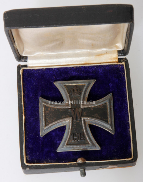 Eisernes Kreuz 1. Klasse 1914 im Etui