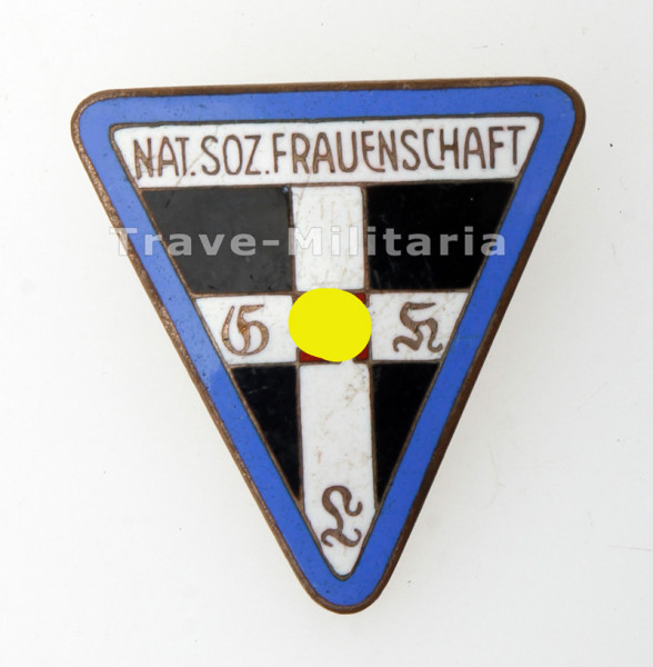 Nat. Soz. Frauenschaft Abzeichen für Mitarbeiter in der Ortsgruppe