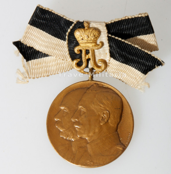 Preussen Erinnerungsmedaille 100 Jähriges Jubiläum Kaiser Franz Garde-Gren.Regt. Nr.2