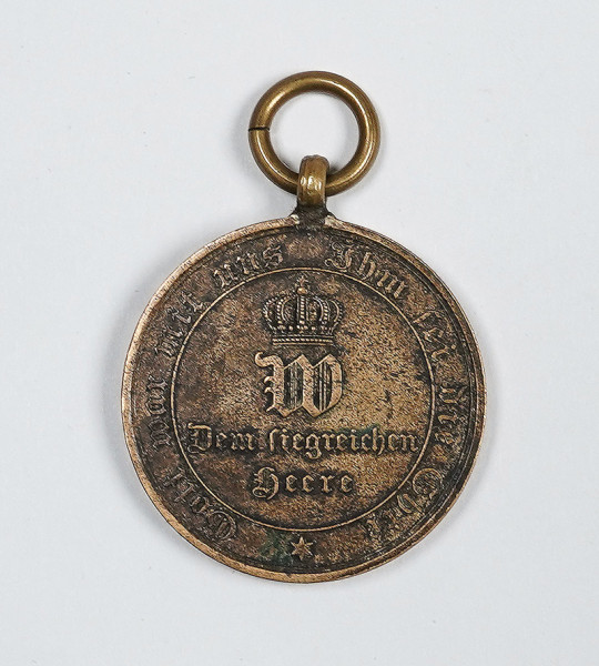 Kriegsdenkmünze 1870/71 für Kämpfer