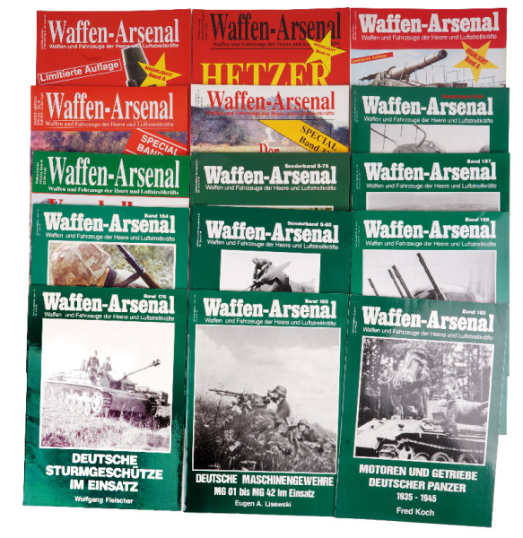 Lot von 15 Stück Magazine Waffen Arsenal