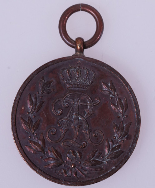 Sachsen Friedrich August Medaille in Bronze 1905
