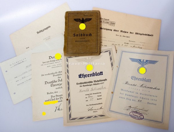 Papiergruppe Schwahn Schützen-Regiment 69
