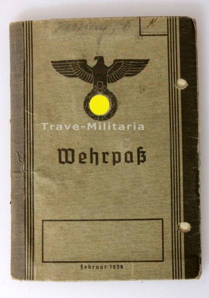 Wehrpass Schwentker