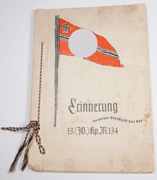 Album Erinnerung an meine Dienstzeit 13. (IG.) Kp.I.R.134
