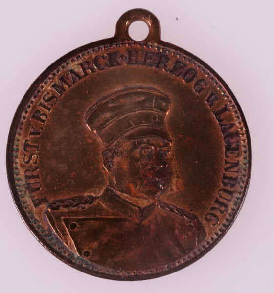 Fürst Bismarck Medaille zum 80.ten Geburtstag 1895