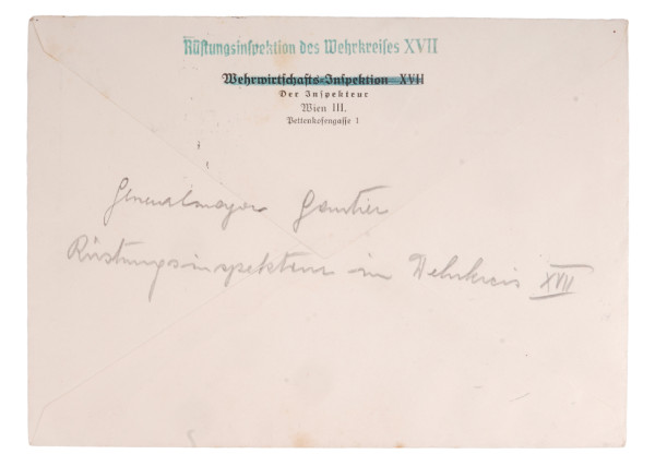 Glückwunschschreiben zur Hochzeit Ing. Holl