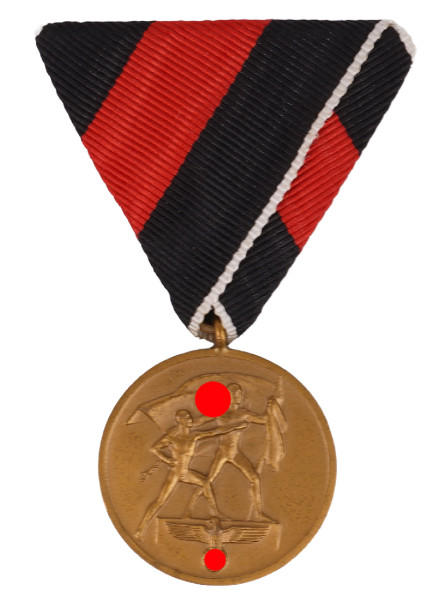 Medaille zur Erinnerung an den 1. Oktober 1938