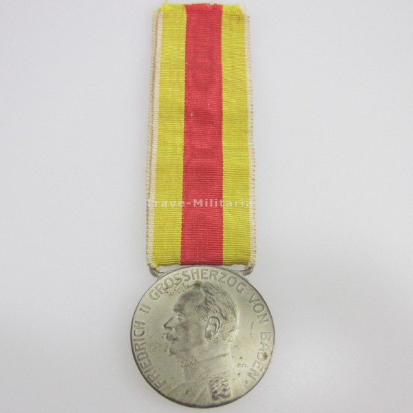 Baden Silberne Verdienstmedaille Friedrich II. 1908