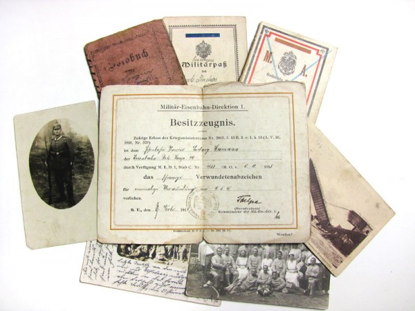 Papierkonvolut Garde Füsilier