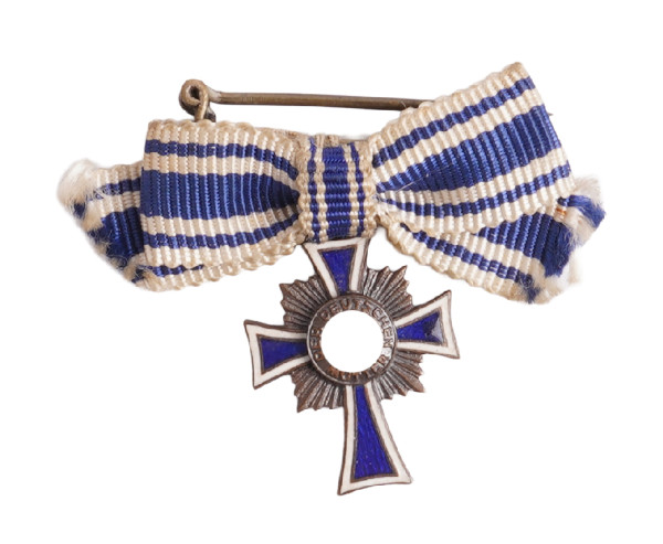Miniatur Ehrenkreuz der Deutschen Mutter in Bronze