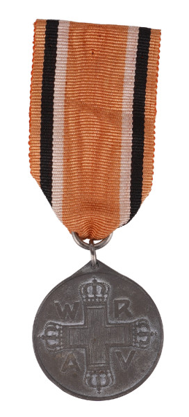 Preußen Roten Kreuz Medaille 3. Klasse 1898 in Feinzink