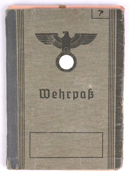 Wehrpaß Pleß Feldeisenbahndirektion 2