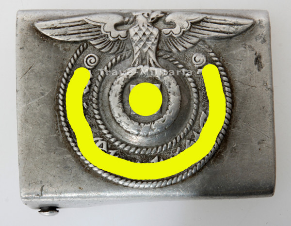 Waffen-SS Koppelschloss für Mannschaften