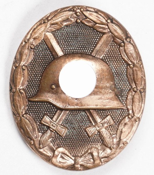 Verwundetenabzeichen in Gold, Bodenfund
