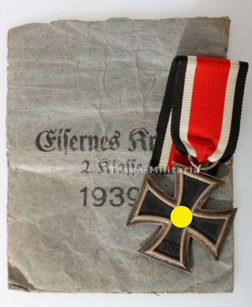 Eisernes Kreuz 2. Klasse 1939 mit Tüte