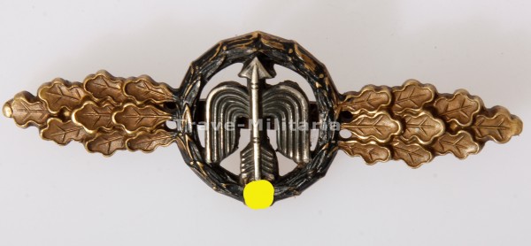 Frontflugspange für Nah-Nachtjäger in Bronze