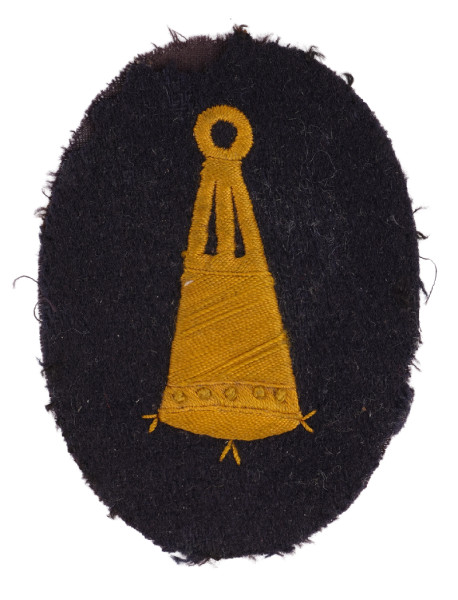 Kriegsmarine Ärmelabzeichen für Offiziere der Minenwaffe