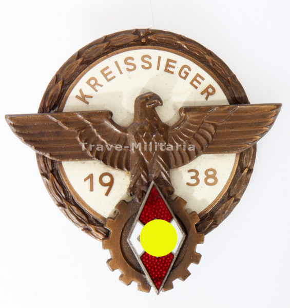 Ehrenzeichen Kreissieger im Reichsberufswettkampf 1938