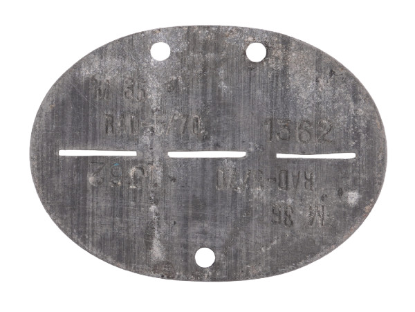 Erkennungsmarke RAD - 5/70 M 35 1362