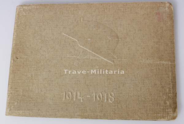 Ehrenmappe zum Ehrenkreuz für Hinterbliebene 1914-1918 Dahlen