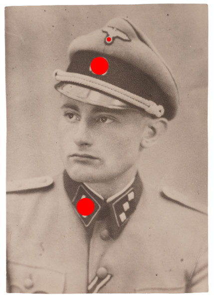 1 Portraitfoto SS-Hauptsturmführer