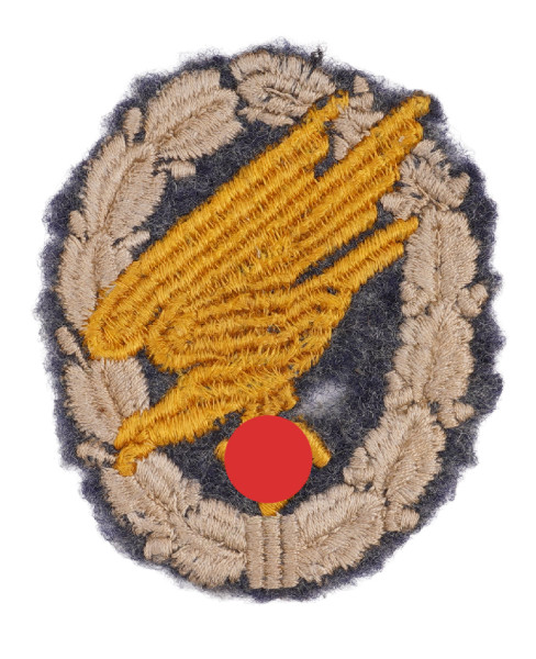 Fallschirmmützenabzeichen der Luftwaffe in Stoff