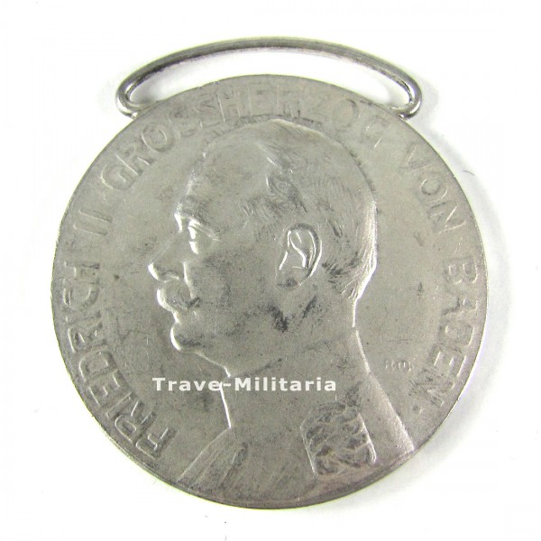 Baden Silberne Verdienstmedaille Friedrich II. 1908