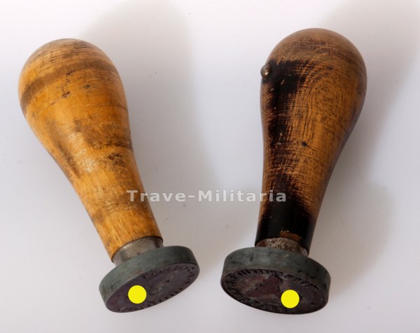 2 Wehrmacht stempel Dienststelle F.P. 28168