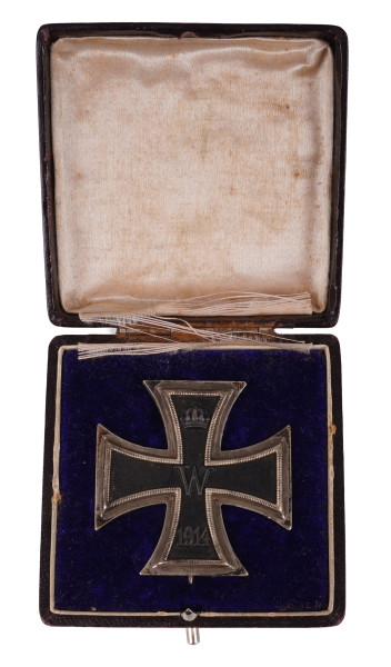 Eisernes Kreuz 1. Klasse 1914 im Etui