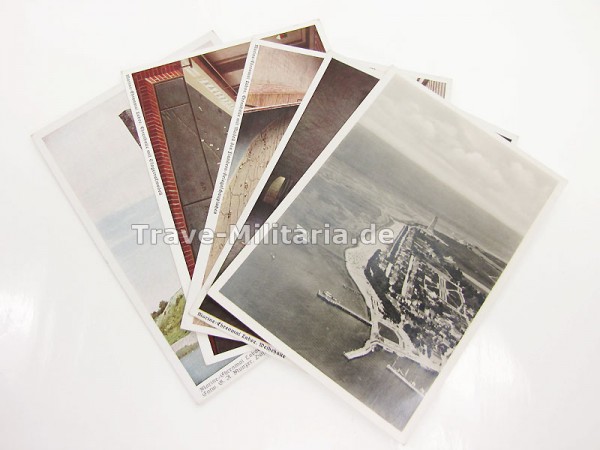 5 Postkarten NS-Marinebund