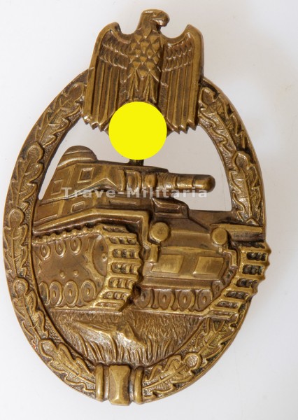 Panzerkampfabzeichen in Bronze Wurster