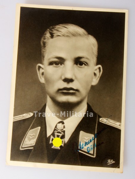 Postkarte Oberleutnant Ostermann mit OU Ostermann
