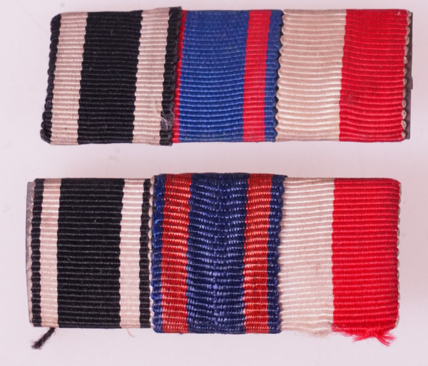 2x 3er Bandspange Oldenburg und Lübeck