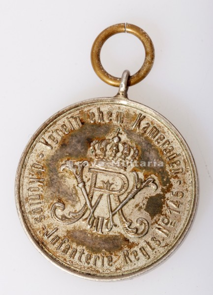 Medaille für treue Dienste im Verein ehem. Kameraden d. Königs- Infanterie Regiment 145