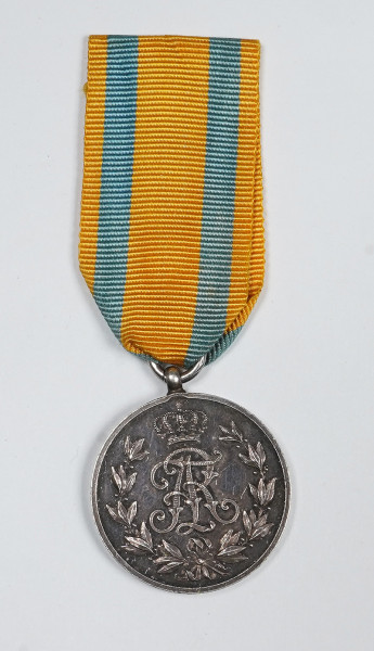 Sachsen Friedrich August Medaille in Silber 1905