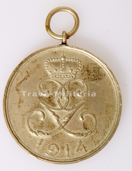 Schwarzberg Rudolstadt Silberne Medaille für Verdienst im Kriege 1914