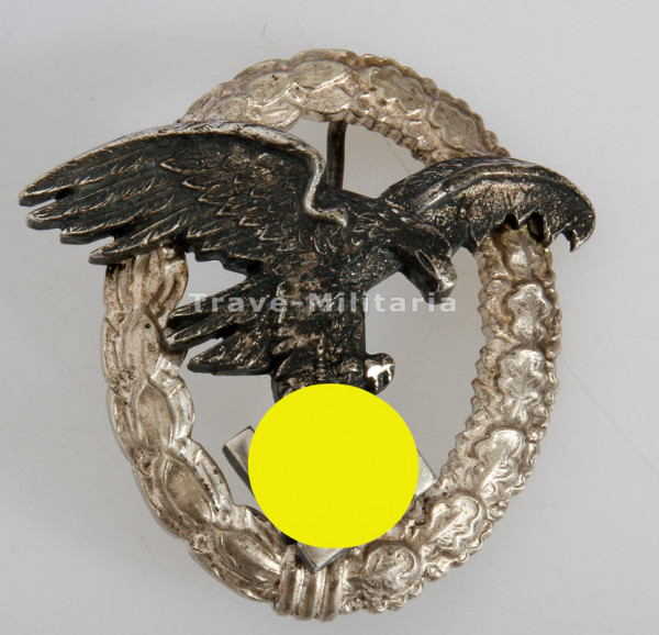 Beobachterabzeichen der Luftwaffe Buntmetall Assmann
