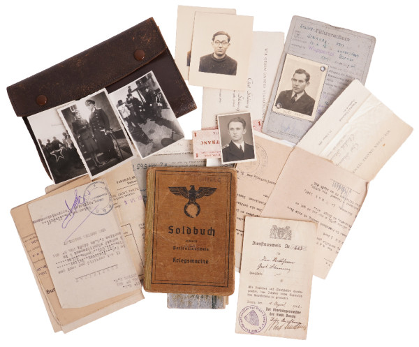 Soldbuch Marine eintrag Danziger Kreuz