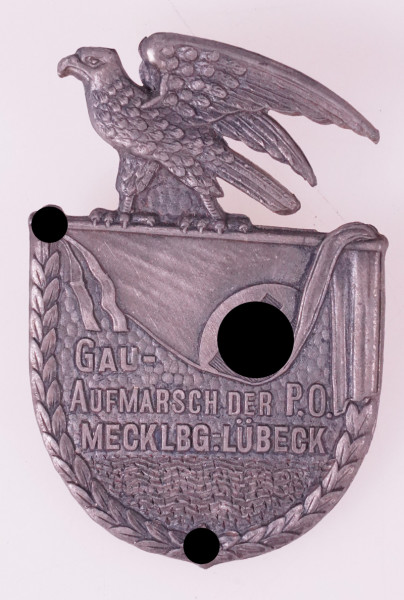 Gau-Aufmarsch der P.O. Mecklenburg-Lübeck Veranstaltungsabzeichen