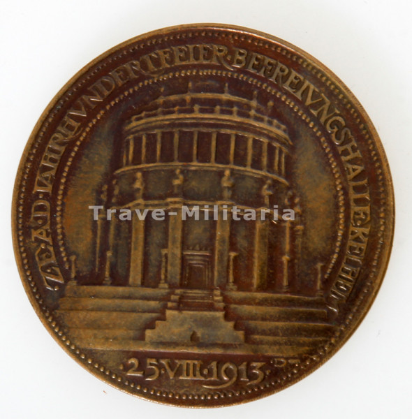 Bayern Medaille Jahrhundertfeier Befreiungshalle Kelheim 1913