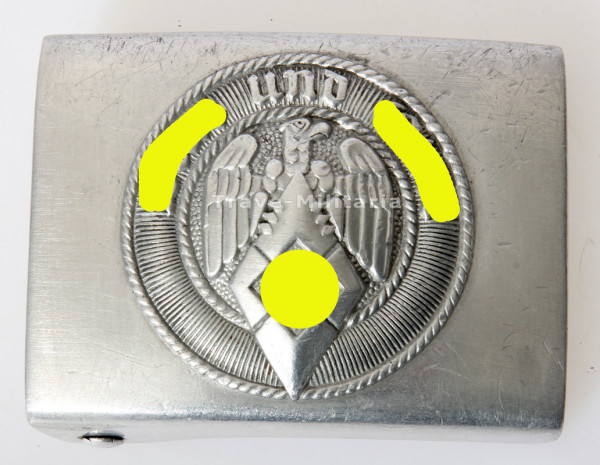 HJ Koppelschloss Aluminium