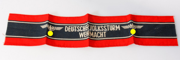 Deutsche Volkssturm Wehrmacht Armbinde
