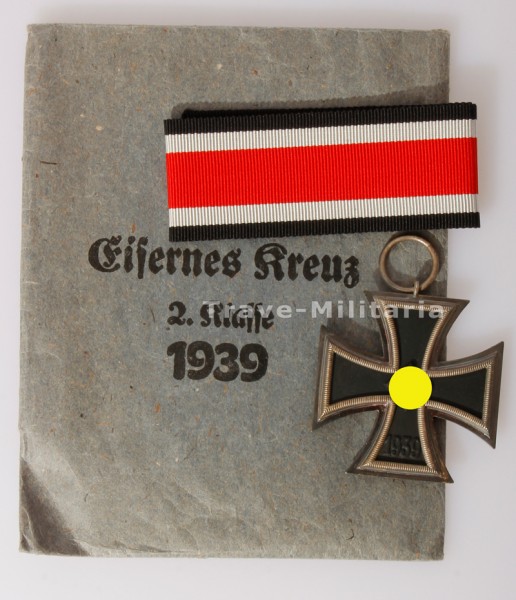 Eisernes Kreuz 2. Klasse mit Verleihungstüte