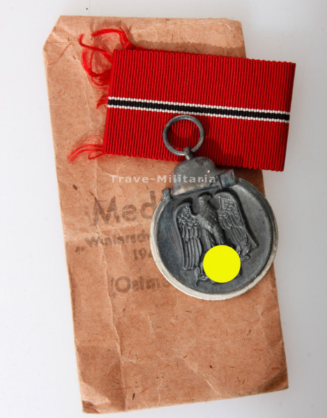 Medaille Winterschlacht im Osten 1941/42 in Tüte