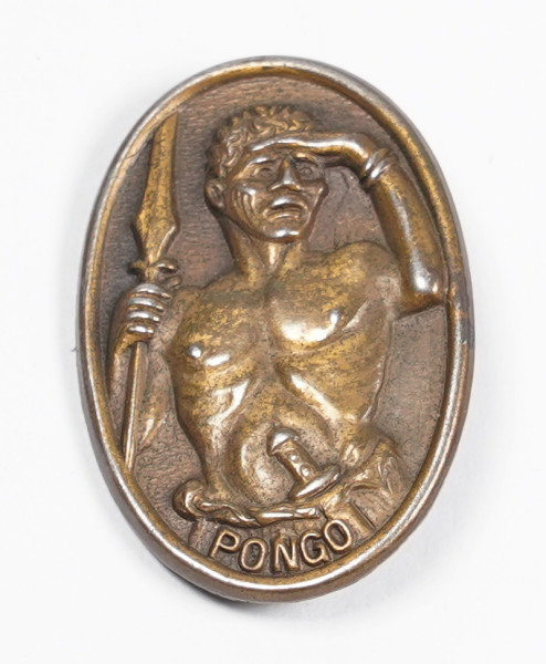 Ansteckabzeichen Romanserie Rolf Torring "Pongo"
